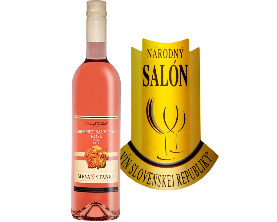 Cabernet Sauvignon rosé – Šampión Národného salónu vín 2020