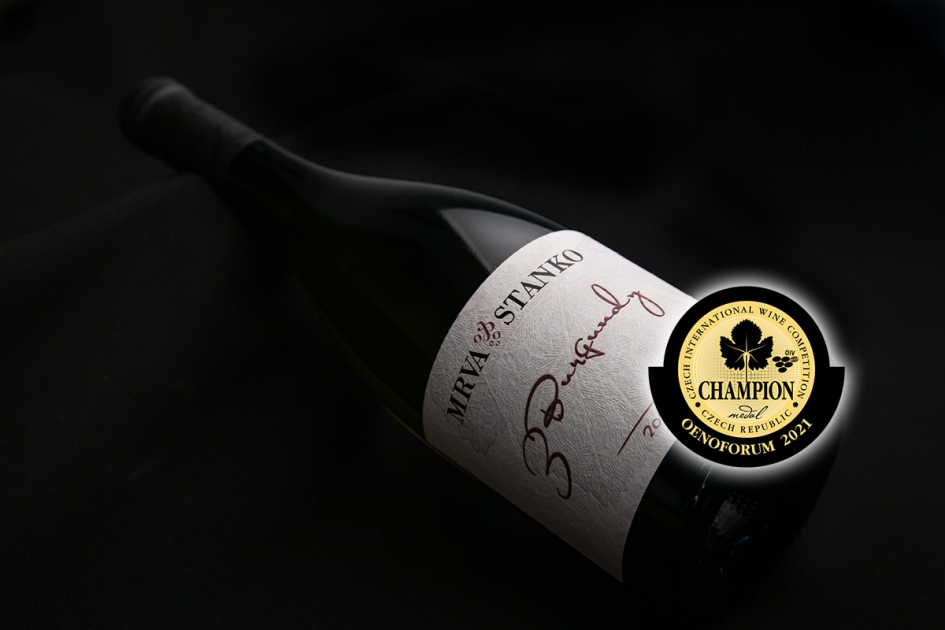3 Burgundy šampiónom cuvée kategórie medzinárodnej výstavy vín Oenoforum 2021